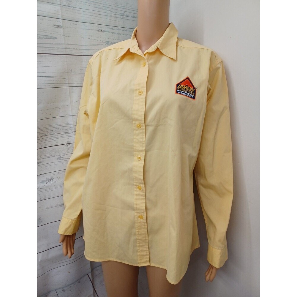 Ashley Furniture Homestore Ladies Employee Shirt Yellow Xl
